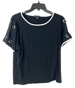 Tribal Women’s Black Short Sleeve Top Size XS - Picture 1 of 4