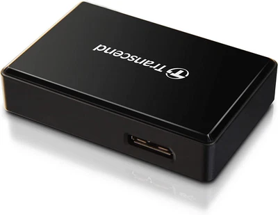 Transcend USB 3.1 Multi Card Reader for MicroSD SD SDHC SDXC CF Cards TS-RDF8K2 - Image 1 of 4