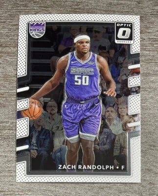 Zach Randolph 2017-18 Donruss Optic Kings #130   *8365* - Image 1 of 2