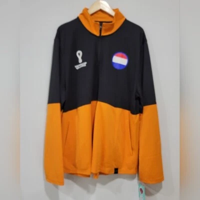 Jaqueta de treinamento oficial de futebol da FIFA 2022 Holanda XXL - Imagem 1 de 4