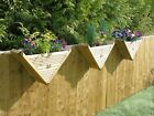 90° Triangle / HERB / Over The Fence Panel Hook Decking Hanging Planter