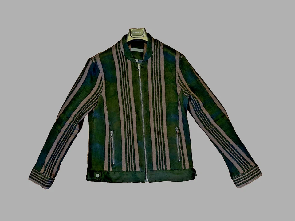 Chaqueta bmbr de lino John Varvatos rara talla 48/mediana/lrg para hombre nueva con etiquetas $285 (nueva $998) Foto 1 de 4