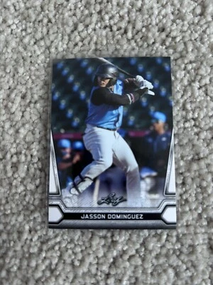 2021 Leaf Baseball Jasson Dominguez Pre RC Rookie Card #05 Yankees - Image 1 of 2