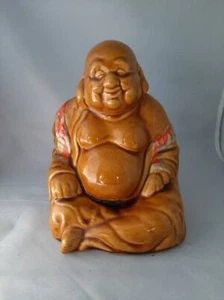 Vintage 1960 DeForest of California Happy Buddha Figurine - Picture 1 of 6