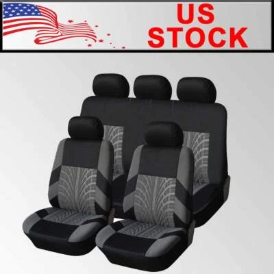 For Hyundai Santa Fe Seat Cover Full Set 5-Seat Front Rear Protector Cloth CT - Изображение 1 из 4