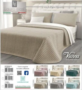 TRAPUNTINO COPRILETTO LAURA BLASI IN VELLUTO COLORI E DIMENSIONI A SCELTA - Foto 1 di 11