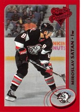 2002-03 O-Pee-Chee Premier Red #20 Miroslav Satan /100