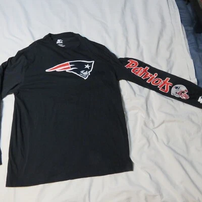 Camisa de manga larga New England Patriots Starter talla grande Foto 1 de 4