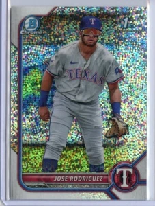 2022 Bowman Chrome Prospects Speckle Refractors #BCP62 Jose Rodriguez Ser #/299 - Picture 1 of 1