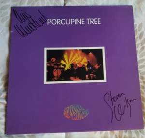 PORCUPINE TREE SPIRAL CIRCUS VG+/M- SIGNED by SW & CHRIS MAITLAND! SUPER RARE! - Picture 1 of 7