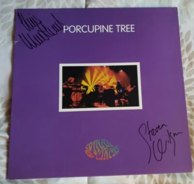 PORCUPINE TREE SPIRAL CIRCUS VG+/M- SIGNED by SW & CHRIS MAITLAND! SUPER RARE!  - Image 1 of 4