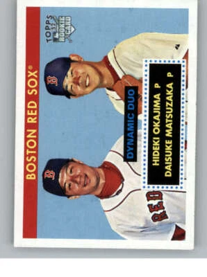 2007 Topps '52 Dynamic Duos #DD6 Hideki Okajima/Daisuke Matsuzaka (ref 145698) - Image 1 of 2