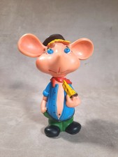 Topo Gigio con Formaggio Pupazzo In Gomma Anni 60 Italocremona