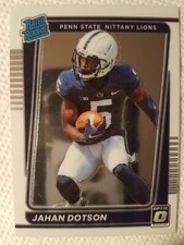 JAHAN DOTSON PENN STATE NITTANY LIONS  2022 " DRAFT PICKS" PANINI SCORE CARD #11