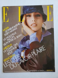 1986 FR ELLE magazine Twiggy Sade JANE BIRKIN Caroline of Monaco ISSEY MIYAKE - Picture 1 of 13