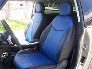 MINI COOPER S COUPE CONVERTIBLE IGGEE S.LEATHER CUSTOM FIT SEAT COVER 13COLORS