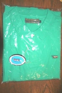 INTERCOASTAL BY HUNTER & J.L. KELLY GREEN POLO SHIRT SIZE L , NEW WITH TAGS!!! - Picture 1 of 3