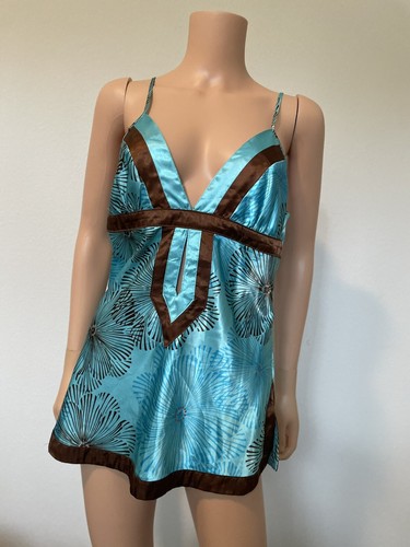 UNDERCOVER Mini abito vintage Charlotte Russe y2k serbatoio y2K babydoll floreale stravagante boho S M