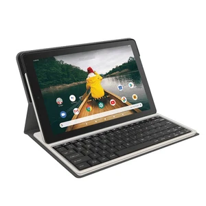 10 Viking II Pro. Tablet with folio keyboard and 32GB storage | Silver - Picture 1 of 8
