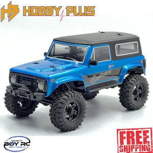Camión Hobby Plus CR18P V3 Rushmore sin escobillas 4x4 RTR sobre orugas azul RC - Imagen 1 de 10