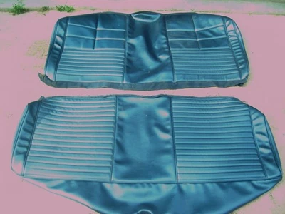 Ford Fairlane XL GT GTA 1966 asiento trasero tapizado azul (no 2 tonos) Foto 1 de 4