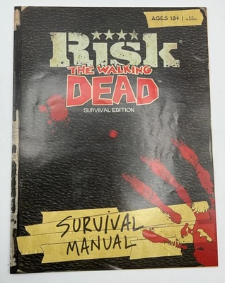 The Walking Dead - Reemplazo de juego de mesa RIESGO - Manual de supervivencia Foto 1 de 2