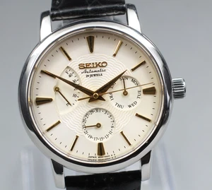 [Exc+5] Seiko Mechanical 6R20-00B0 SARC005 Ivory Black Automatic Men's Watch JP - Bild 1 von 21