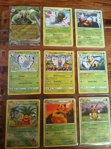 Pokemon  Karten Stern Genesect Roserade Olithena Gewaldro Spinsidias Ex Yanmega - Bild 1 von 4