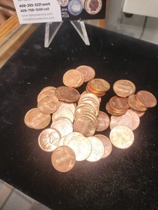 1960-P SMALL DATE ROLL of LINCOLN CENTS GEM UNC - Picture 1 of 12