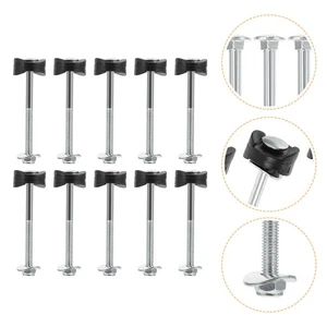 Juego de 10 tornillos para reparación de trampolín infantil kit de tornillos de repuesto de pernos - Imagen 1 de 12