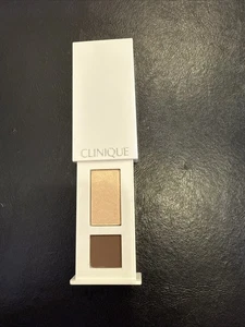 CLINIQUE All About Shadow Duo 06 Daybreak & E0 corteza de chocolate lim. Edición 06oz - Imagen 1 de 4