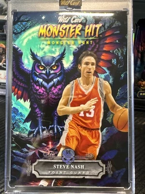 Steve Nash Wild Card Monster Hit Monster Hunt 1/1 Jumbo - Image 1 of 4