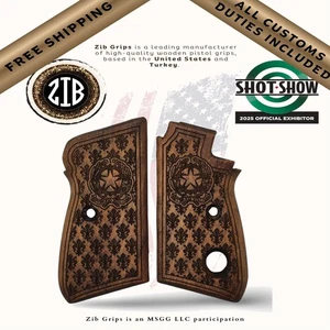 Zib Griffe Holzserie Pistolengriffe für Beretta 7070S71PUMA - Bild 1 von 7