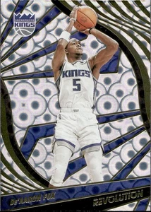 De'Aaron Fox - 2021-22 Panini Revolutions Basketball - Groove Parallel #97 - Bild 1 von 2