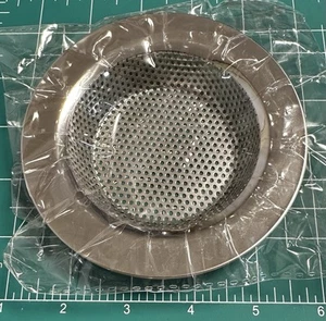 Cestello scarico lavello cucina in metallo cromato diametro 4,5 pollici nuovo - Foto 1 di 3