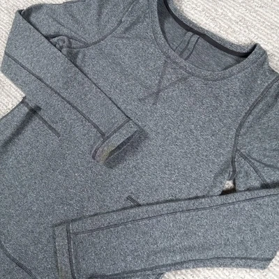 Pullover deportivo Lululemon para mujer 4 cuello redondo manga larga tecnología polar Foto 1 de 4