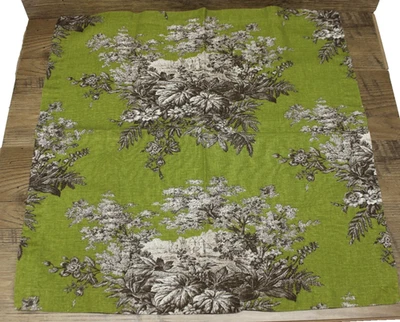 Pottery Barn French Country Toile de Jouy Decorative Cloth Napkins Set 4 - Image 1 of 4