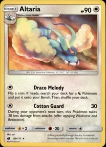 2x (SM04-080) Altaria Rare Pokemon SM Crimson Invasion Card # 80 - Picture 1 of 1