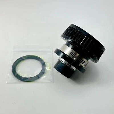 BMW Baffled Billet One-Way Valve Cover Crankcase Breather Kit Mercedes Infiniti - Image 1 of 4