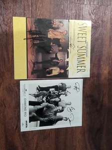 ✅️Diamond Rio  Signed  8X10 Photo & sheet , Signed By All Band Members - Picture 1 of 6