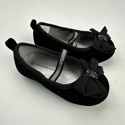 Koala Kids Girls Toddler Dress Shoes Size 4 Black - Image 1 of 4