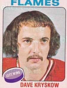 1975-76 O-Pee-Chee #158 Dave Kryskow