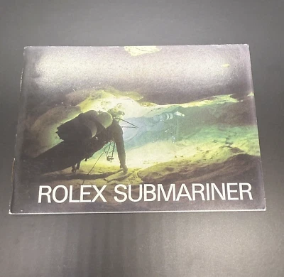 ROLEX SUBMARINER 16800 16803 16660 libretto tedesco 1984 VINTAGE tedesco - Immagine 1 di 4