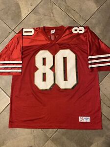 Vintage 90s Jerry Rice San Francisco 49ers Jersey Size XL Made In USA
