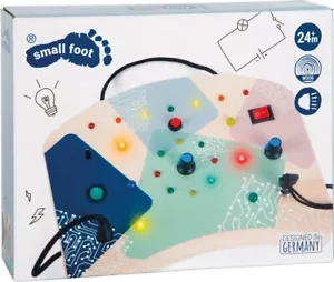 small foot Motorikbrett mit LED Licht und Schalter TOP Weihnachtsgeschenk - Bild 1 von 10