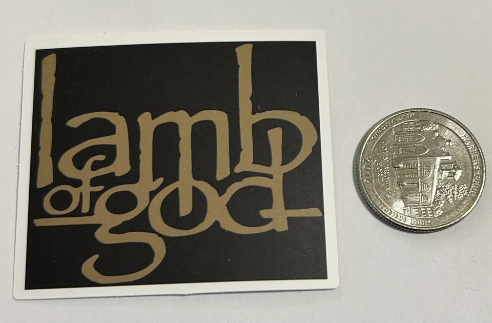 LAMB OF GOD Heavy Metal Band STICKER - Image 1 of 1