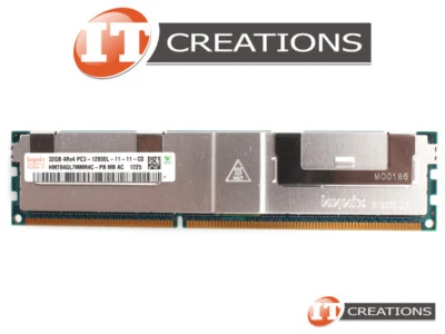 HYNIX 32GB PC3-12800L DDR3-1600 LOAD REDUCED 4RX4 MEMORY LRDIMM HMT84GL7MMR4C-PB - Image 1 of 2
