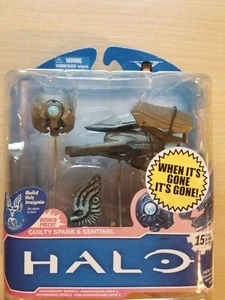 Vintage HALO GUILTY SPARK & SENTINEL McFarlane Toys Halo 3 - Picture 1 of 4