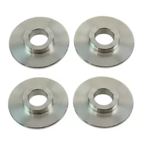 (4) Flange ruota smerigliatrice da banco 5/8" | Rondelle tampone lucidatura lucidatura levigatura - Foto 1 di 3