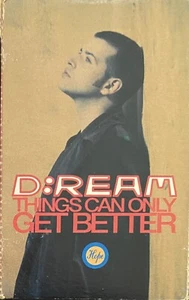 D:Ream Things Can Only Get Better Australian Cassette Cassingle - Picture 1 of 4